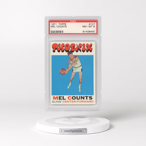 1971 Topps #127 Mel Counts (PSA 8 NM-MT)