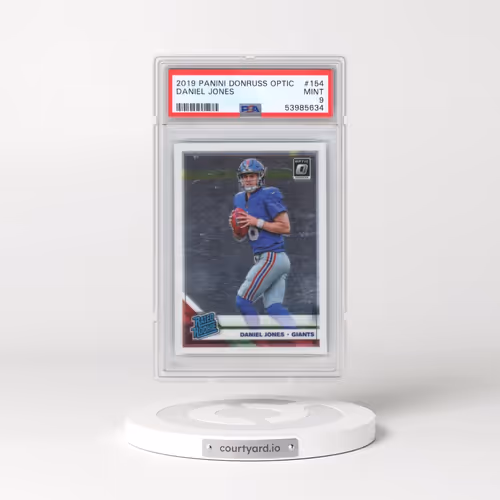 2019 Panini Donruss Optic #154 Daniel Jones (PSA 9 MINT)