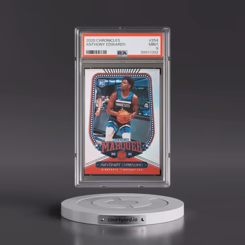2020 Panini Chronicles #254 Anthony Edwards (PSA 9 MINT)
