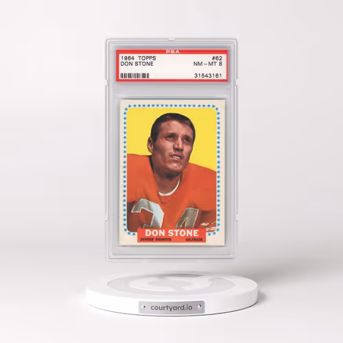 1964 Topps #62 Don Stone (PSA 8 NM-MT)