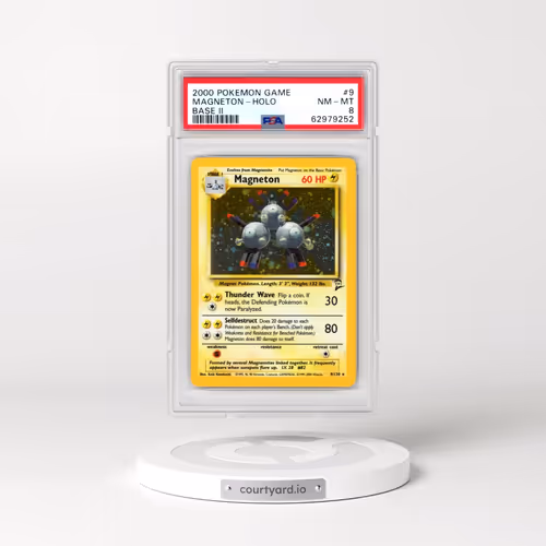 2000 Pokémon Game Base II #9 Magneton - Holo (PSA 8 NM-MT)
