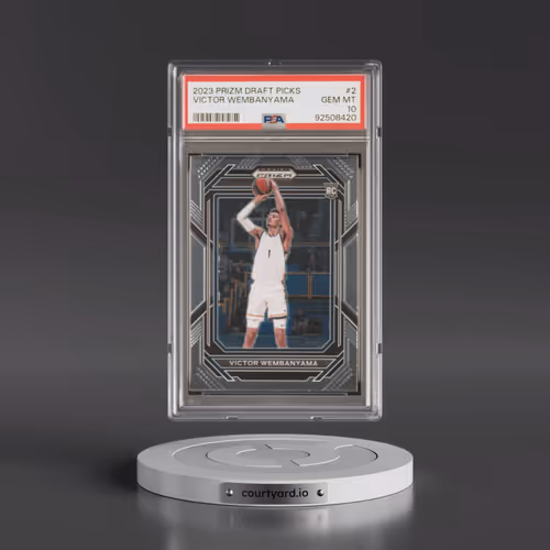 2023 Panini Prizm Draft Picks #2 Victor Wembanyama (PSA 10 GEM MINT)