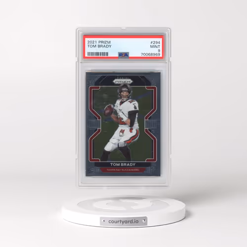 2021 Panini Prizm #294 Tom Brady (PSA 9 MINT)