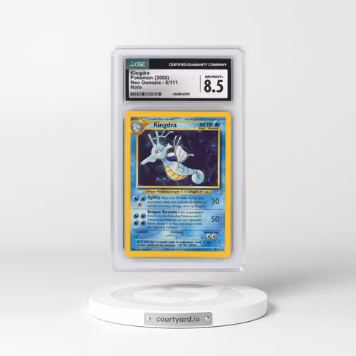 2000 Neo Genesis #8/111 Kingdra - Holo (CGC 8.5 NM-MT+)