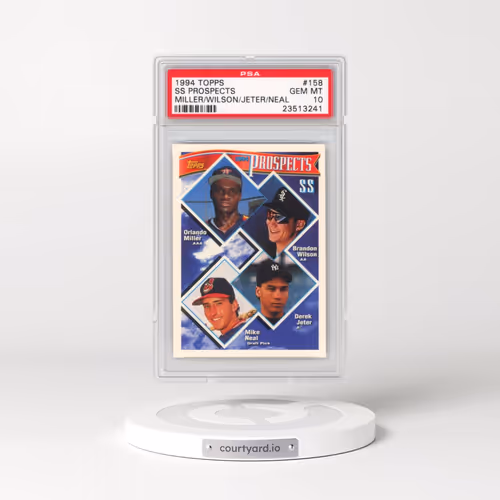 1994 Topps #158 SS Prospects - Miller/Wilson/Jeter/Neal (PSA 10 GEM MINT)