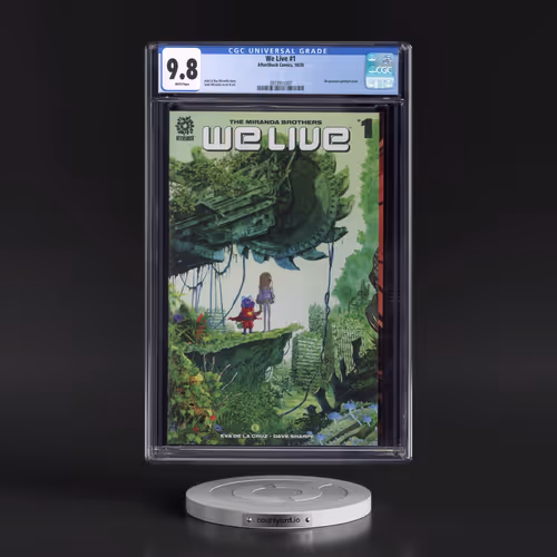 We Live #1 CGC 9.8 White Pages (AfterShock Comics, 10/20) - Universal