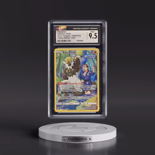 2022 Silver Tempest #TG08/TG30 Passimian - Trainer Gallery Holo (CGC 9.5 MINT+)