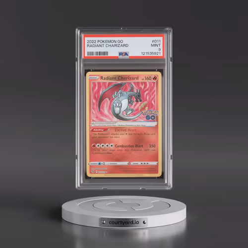 2022 Pokémon Go #011 Radiant Charizard - Holo (PSA 9 MINT)