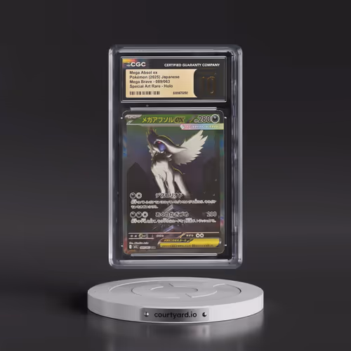 2025 Mega Brave - M1L #089/063 Mega Absol ex - Special Art Rare Holo (CGC 10 PRISTINE)