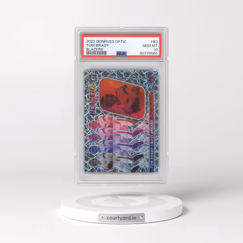 2022 Panini Donruss Optic Blazers #B3 Tom Brady (PSA 10 GEM MINT)