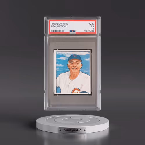 1950 Bowman #229 Frank Frisch (PSA 5 EX)