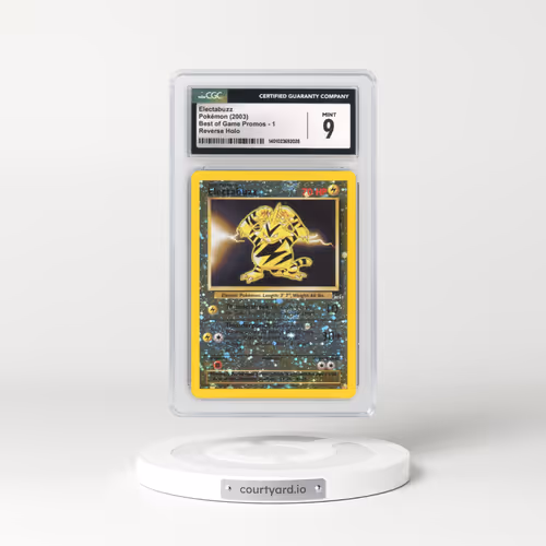 2003 Best of Game Promos #1 Electabuzz - Reverse Holo (CGC 9 MINT)
