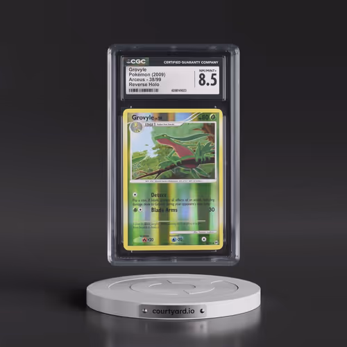 2009 Arceus #38/99 Grovyle - Reverse Holo (CGC 8.5 NM-MT+)
