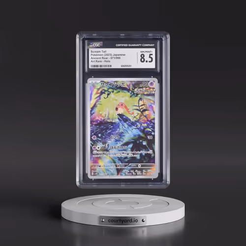 2023 Pokémon Sv4k-Ancient Roar #071 Scream Tail - Art Rare (CGC 8.5 NM-MT+)