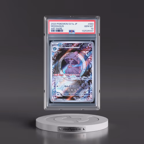 2023 Pokémon Sv1a-Triplet Beat #083 Mismagius - Art Rare (PSA 10 GEM MINT)