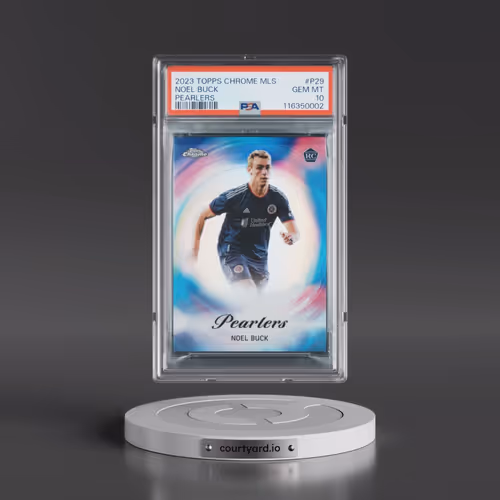 2023 Topps Chrome MLS Pearlers #P29 Noel Buck (PSA 10 GEM MINT)