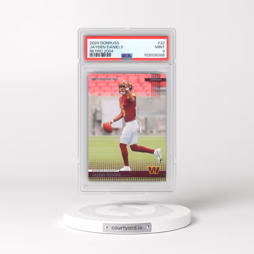 2024 Panini Donruss Retro 2004 #22 Jayden Daniels (PSA 9 MINT)