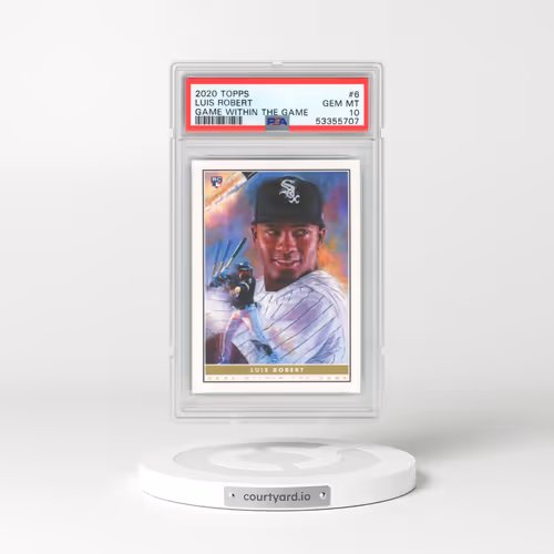 2020 Topps Game Within the Game #6 Luis Robert (PSA 10 GEM MINT)