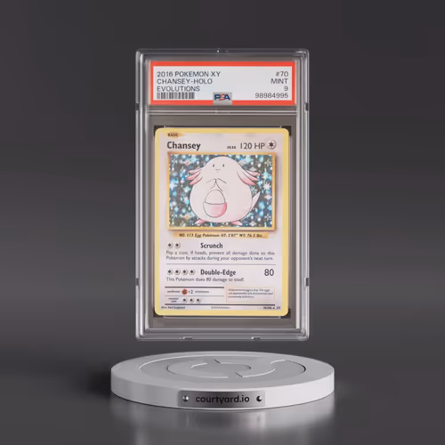 2016 Pokémon XY Evolutions #70 Chansey - Holo (PSA 9 MINT)
