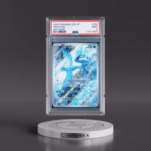 2025 Pokémon SV9-Battle Partners #102 Articuno - Art Rare (PSA 9 MINT)