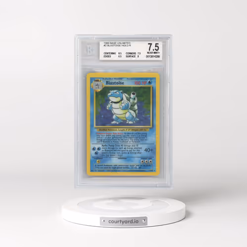 1999 Base Set #2 Blastoise - Holo (BGS 7.5 NM+)