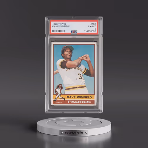 1976 Topps #160 Dave Winfield (PSA 6 EX-MT)