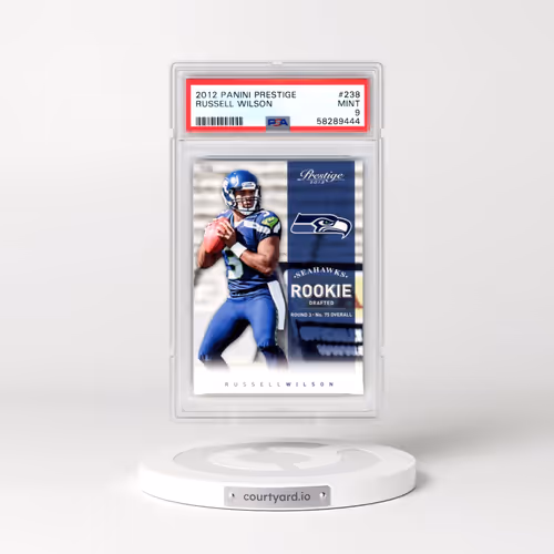 2012 Panini Prestige #238 Russell Wilson (PSA 9 MINT)