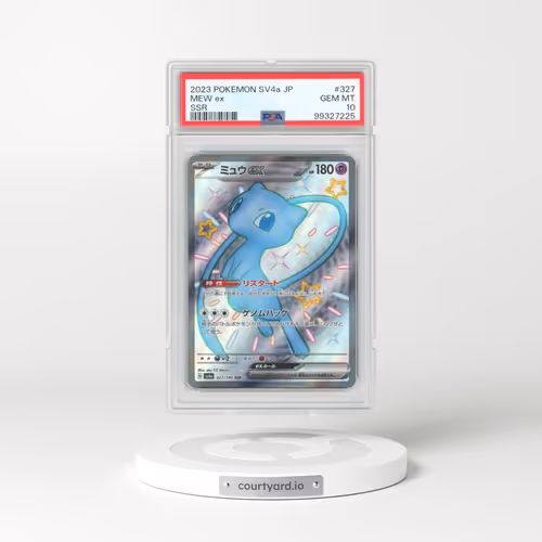 2023 Pokémon Sv4a-Shiny Treasure EX #327 Mew EX - Holo Ssr (PSA 10 GEM MINT)