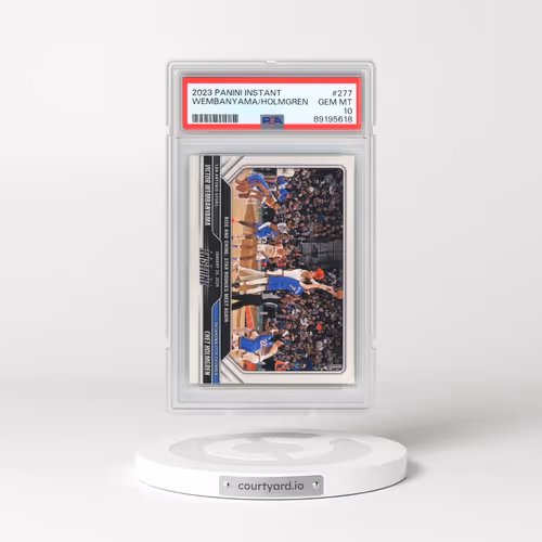 2023 Panini Instant #277 Chet Holmgren/Victor Wembanyama (PSA 10 GEM MINT)