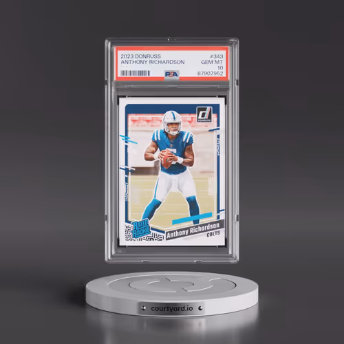 2023 Panini Donruss #343 Anthony Richardson (PSA 10 GEM MINT)
