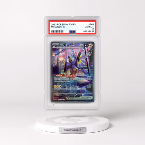2023 Pokémon Svi EN-Scarlet & Violet #244 Miraidon EX - Holo Special Illustration Rare (PSA 10 GEM M
