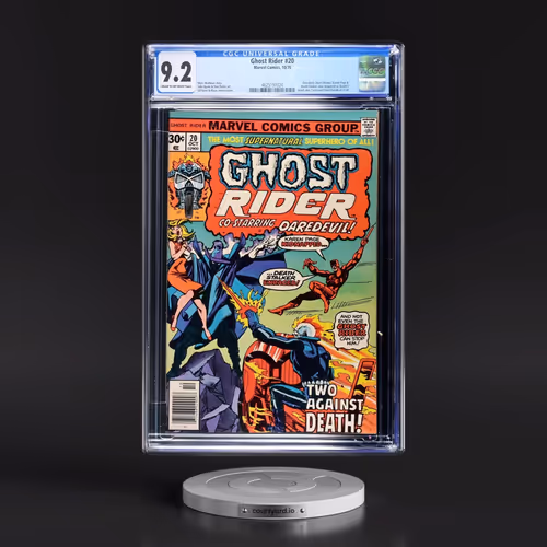 Ghost Rider #20 CGC 9.2 Cream to Off-white Pages (Marvel Comics, 10/76) - Universal