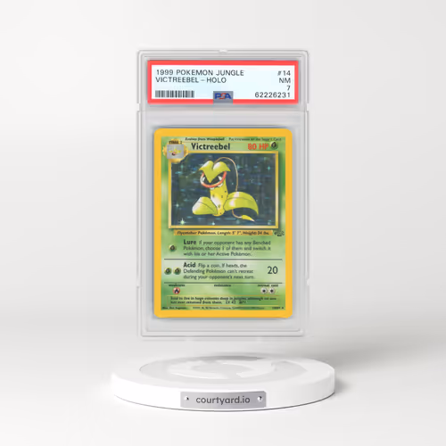 1999 Pokémon Jungle #14 Victreebel - Holo (PSA 7 NM)
