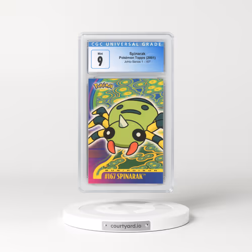 2001 Johto Series 1 #167 Spinarak (CGC 9 MINT)