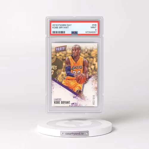 2016 Panini Day #KB Kobe Bryant (PSA 9 MINT)