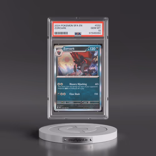 2024 Pokémon Sfa EN-Shrouded Fable #032 Zoroark (PSA 10 GEM MINT)