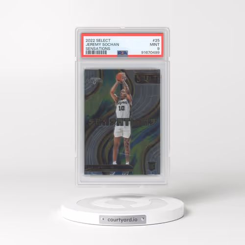 2022 Panini Select Sensations #25 Jeremy Sochan (PSA 9 MINT)