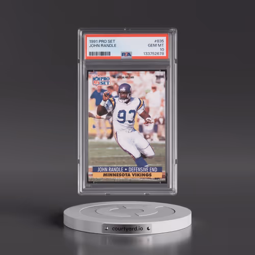 1991 Pro Set #835 John Randle (PSA 10 GEM MINT)