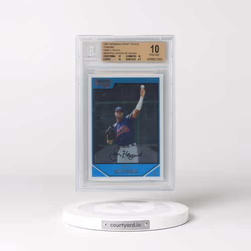 2007 Bowman Chrome Draft Picks & Prospects #BDPP54 Jason Heyward (BGS 10 PRISTINE)