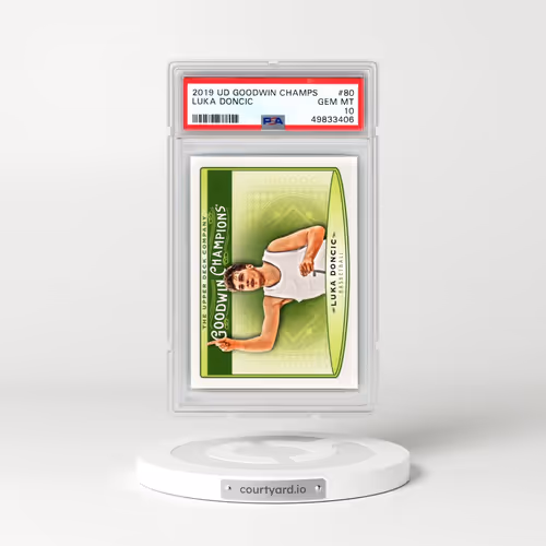 2019 Upper Deck Goodwin Champions #80 Luka Doncic (PSA 10 GEM MINT)