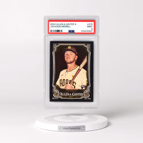 2024 Topps Allen & Ginter X #275 Jackson Merrill (PSA 9 MINT)