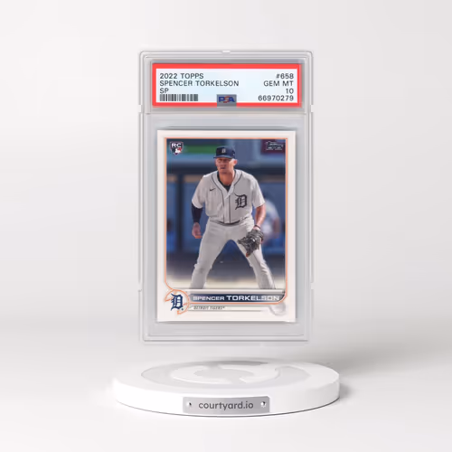 2022 Topps #658 Spencer Torkelson - Series 2-SP (PSA 10 GEM MINT)
