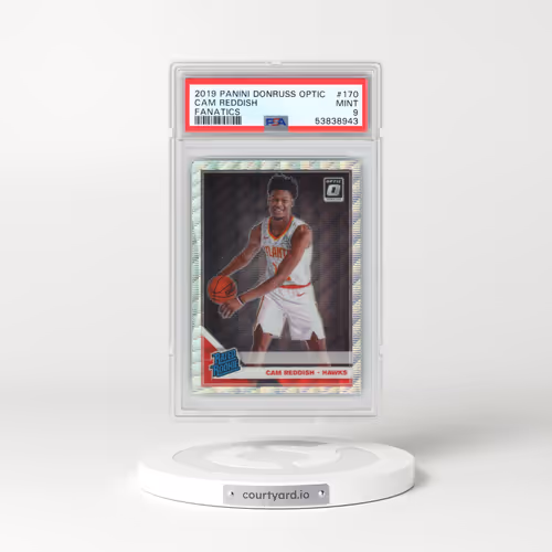 2019 Panini Donruss Optic #170 Cam Reddish - Fanatics (PSA 9 MINT)