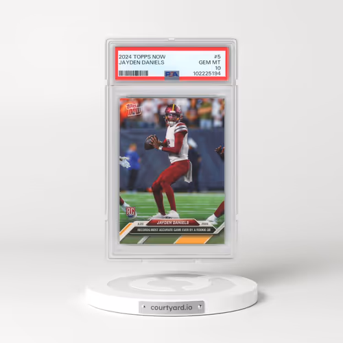 2024 Topps Now #5 Jayden Daniels (PSA 10 GEM MINT)