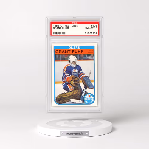 1982 O-Pee-Chee #105 Grant Fuhr (PSA 8 NM-MT)