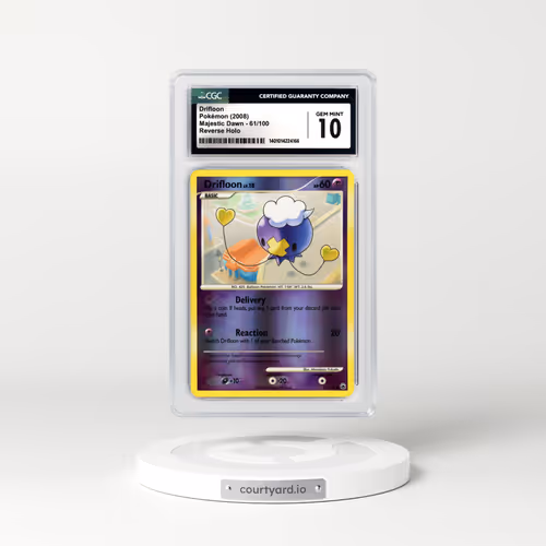 2008 Majestic Dawn #61 Drifloon - Holo (CGC 10 GEM MINT)