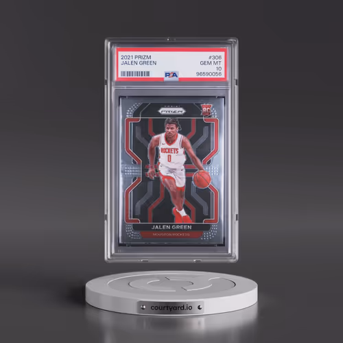 2021 Panini Prizm #306 Jalen Green (PSA 10 GEM MINT)