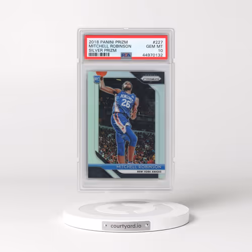 2018 Panini Prizm #227 Mitchell Robinson - Silver Prizm (PSA 10 GEM MINT)
