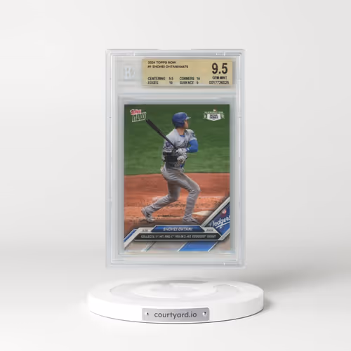 2024 Topps Now #1 Shohei Ohtani (BGS 9.5 GEM MINT)