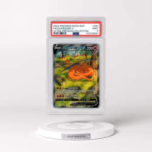 2022 Pokémon Swsh Black Star Promo #260 Charizard V - Holo Full Art Sword & Shield Ultra-Premium Col